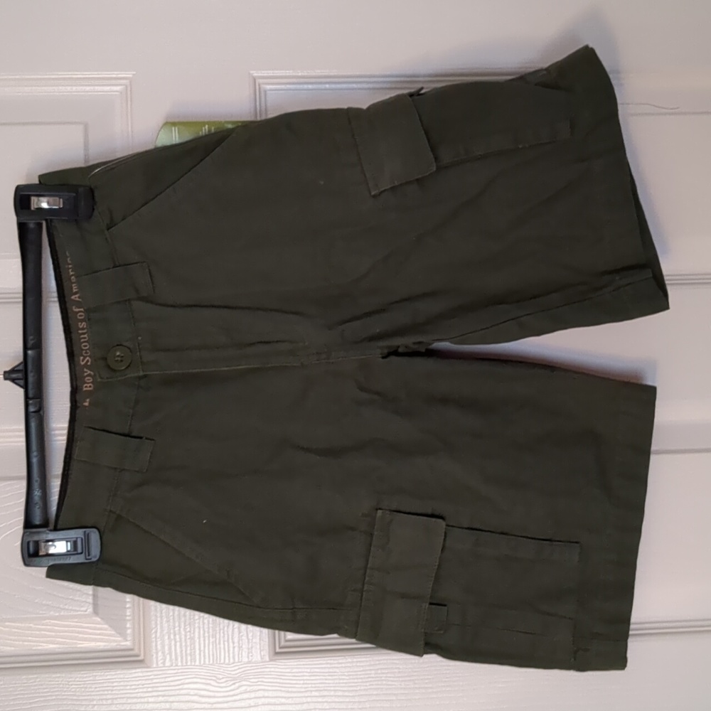 BSA Youth Canvas Shorts NWT Sz. 12